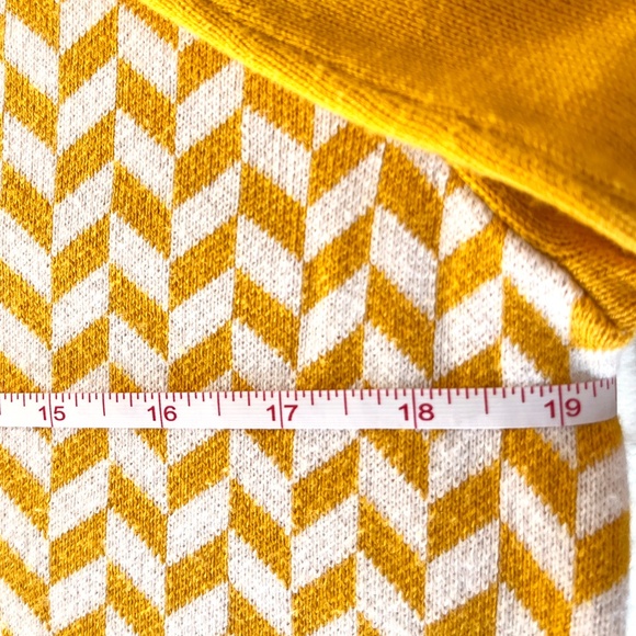 Cotton Blend Chevron Cardigan - Picture 11 of 12